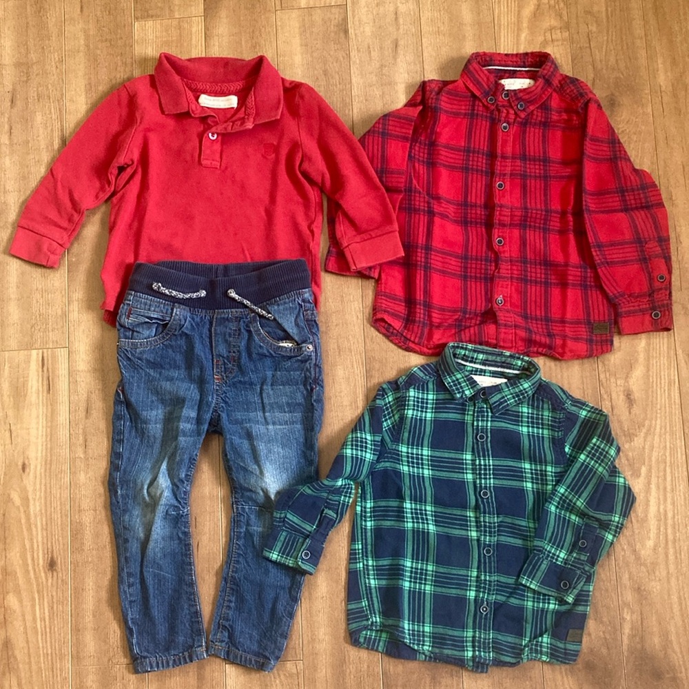 Zara Boys 4T Clothing Set